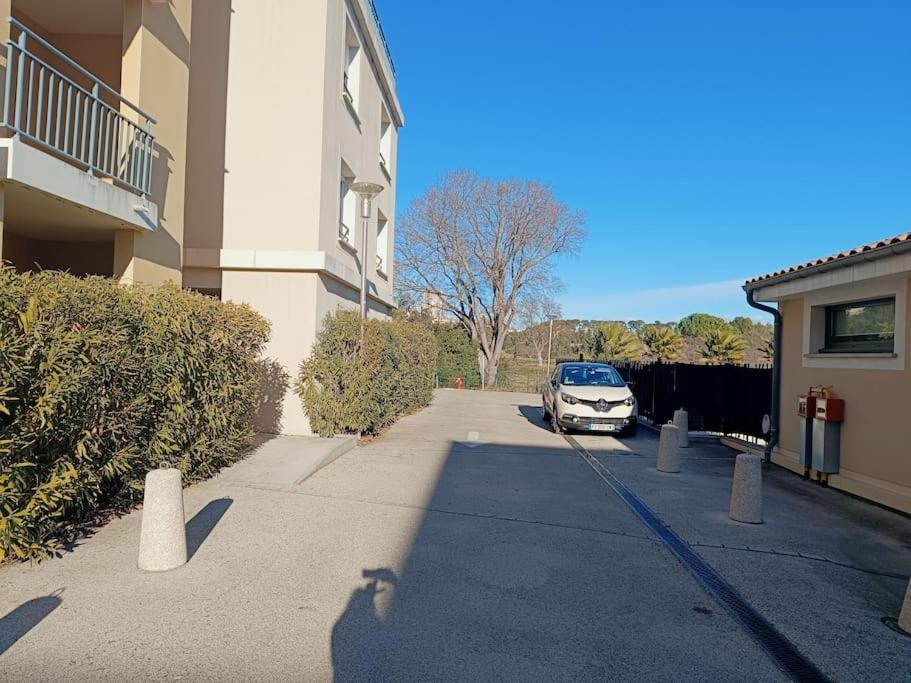 Green Studio Climatise, Vue Sur Golf Proche Montpellier Kültér fotó